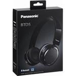 Panasonic RP-BTD5E-K, slúchadlá, čierne