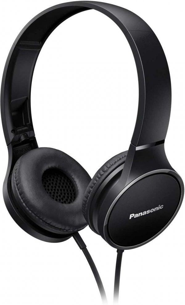 Panasonic RP-HF300ME-K, slúchadlá, čierne