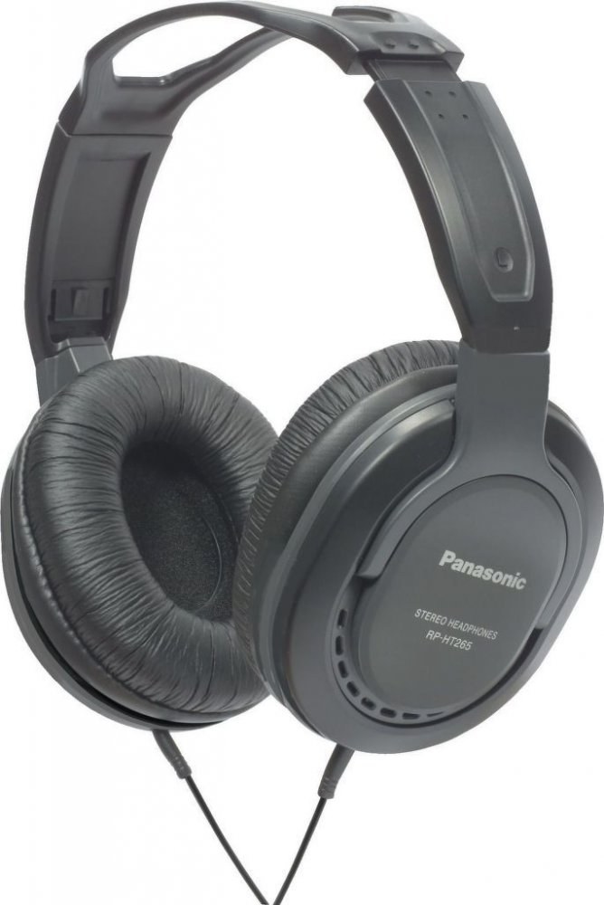 Panasonic RP-HT265E-K, slúchadlá, čierne