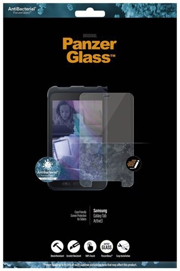 PanzerGlass Case Friendly, ochranné sklo pre Samsung Galaxy Tab Active 3