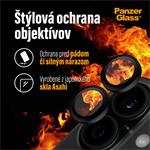 PanzerGlass, Ochranný kryt objektívu Hoops pre iPhone 16 Pro/16 Pro Max, čierna