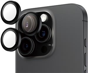 PanzerGlass, Ochranný kryt objektívu Hoops pre iPhone 16 Pro/16 Pro Max, čierna