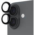 PanzerGlass, Ochranný kryt objektívu Hoops pre iPhone 17/16 Plus/16, čierna
