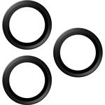 PanzerGlass, Ochranný kryt objektívu Hoops pre iPhone 17 Pro Max/17 Pro/16 Pro Max/16 Pro, čierna
