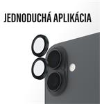 PanzerGlass, Ochranný kryt objektívu Hoops pre iPhone 17 Pro Max/17 Pro/16 Pro Max/16 Pro, čierna