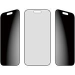 PanzerGlass, Tvrdené sklo UWF 2-Way Privacy s aplikátorom pre iPhone 17/16 Pro, čierna