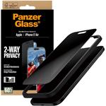 PanzerGlass, Tvrdené sklo UWF 2-Way Privacy s aplikátorom pre iPhone 17 Air, čierna