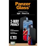 PanzerGlass, Tvrdené sklo UWF 2-Way Privacy s aplikátorom pre iPhone 17 Air, čierna