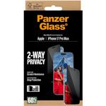 PanzerGlass, Tvrdené sklo UWF 2-Way Privacy s aplikátorom pre iPhone 17 Pro Max, čierna