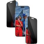 PanzerGlass, Tvrdené sklo UWF 2-Way Privacy s aplikátorom pre iPhone 17 Pro Max, čierna