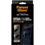 PanzerGlass, Tvrdené sklo UWF Stealth s Fastfit pre iPhone 17 Pro Max, čierna