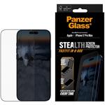 PanzerGlass, Tvrdené sklo UWF Stealth s Fastfit pre iPhone 17 Pro Max, čierna