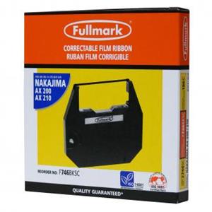 Páska pre písací stroj, pre Nakajima AX 200, 300, 500, 60, EW 310, 1000, čierna, fóliová