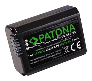 PATONA baterie pro foto Sony NP-FW50 1030mAh Li-Ion PREMIUM