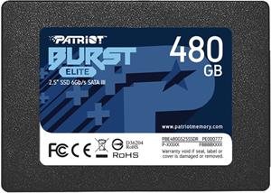 Patriot Burst Elite, SSD, 2,5", 480GB