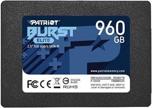 Patriot Burst Elite, SSD, 2,5", 960GB