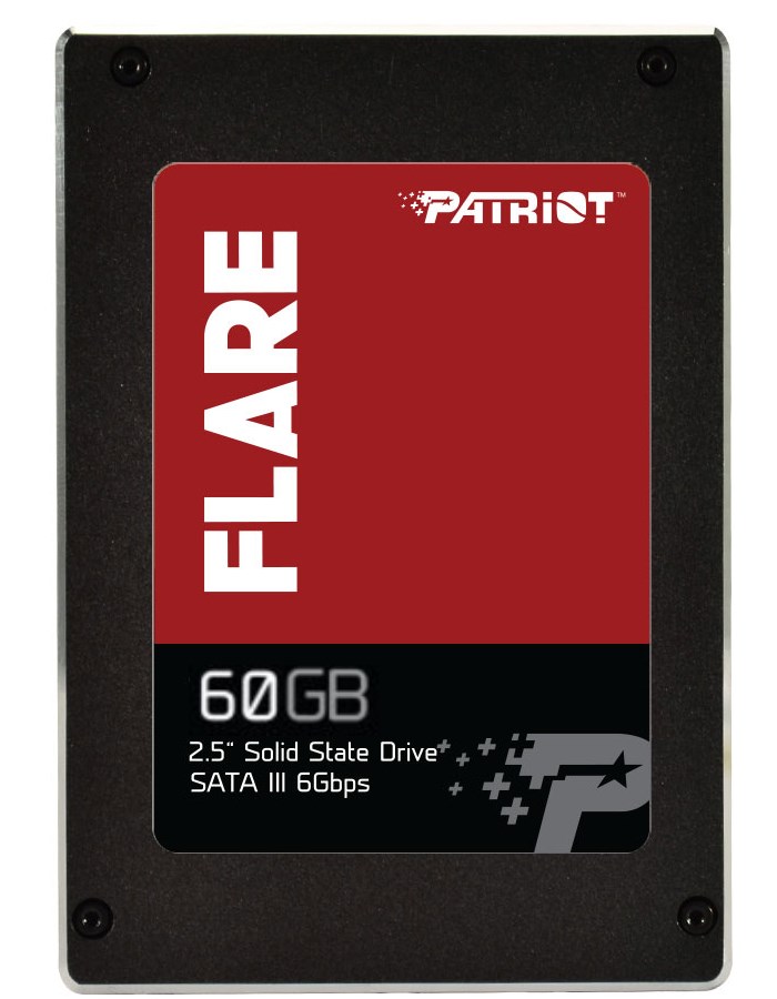 Patriot Flare, 2,5" SSD, 60GB