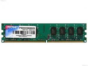 Patriot RAM,  800MHz, 2GB, DDR2