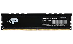 PATRIOT Signature Premium 32GB DDR5 6400MT/s / CUDIMM / CL52 / 1,1V /