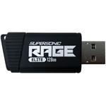 Patriot Supersonic Rage Elite, 128GB, čierny
