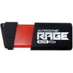 Patriot Supersonic Rage Elite, 512GB, čierny