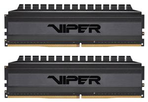 PATRIOT Viper 4 Blackout 64GB DDR4 3600MHz / DIMM / CL18 / 1,35V / Heat Shield / KIT 2x 32GB