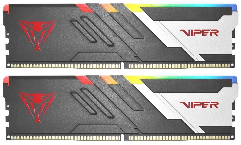 PATRIOT Viper VENOM RGB 48GB DDR5 6000MT/s / DIMM / CL32 / 1,35V / Kit 2x 24GB
