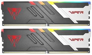 PATRIOT Viper VENOM RGB 48GB DDR5 6000MT/s / DIMM / CL32 / 1,35V / Kit 2x 24GB