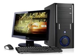 PC Prestigio Gamer E6300 (2,8G) HD4730 4GB 500GB DVDRW CR HDMI KLV+MYS