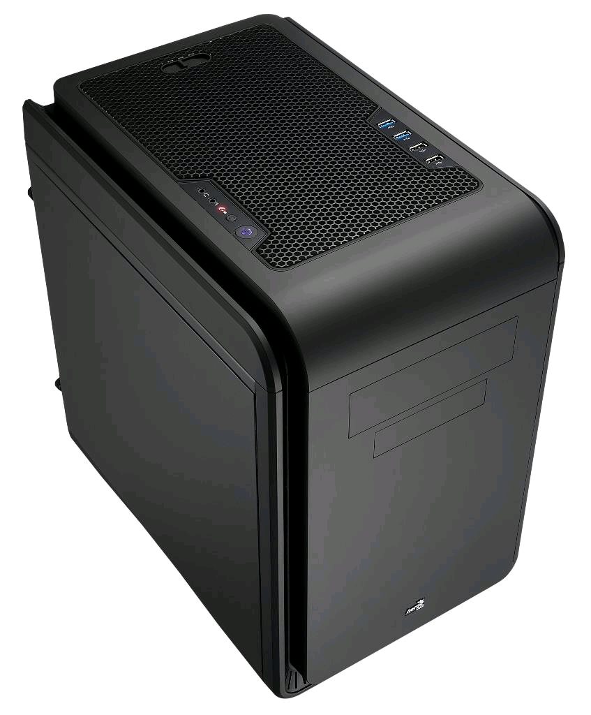 PC skrinka Aerocool Micro ATX DS CUBE BLACK, USB 3.0, bez zdroja