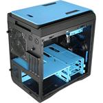 PC skrinka Aerocool Micro ATX DS CUBE BLUE, USB 3.0, bez zdroja