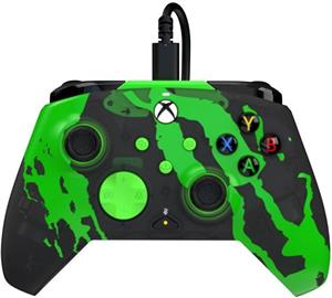 PDP Rematch Ctrl gamepad pre Xbox Series X, Jolt Green Glow, čierny