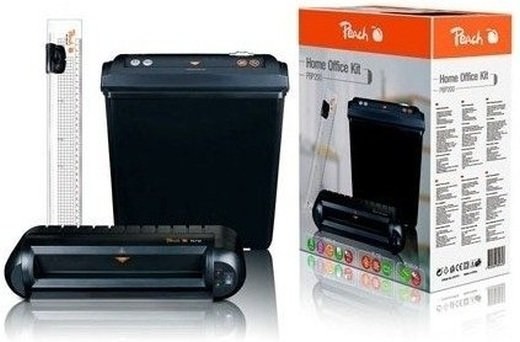 Peach Office Kit PBP200 - 3v1, skartovačka, laminátor, rezačka