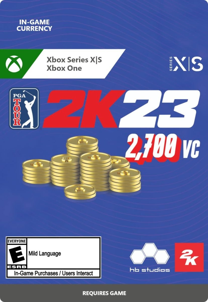 PGA Tour 2K23 - 2,700 VC Pack