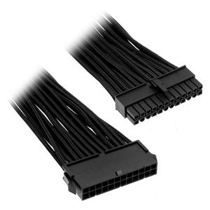 Phanteks 24-pin ATX Extension, predlžovací opletený kábel, 50 cm, čierny