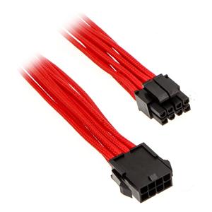 Phanteks 8-pin EPS 12 V, predlžovací opletený kábel, 50 cm, červený