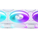 PHANTEKS D30 PWM Regular Airflow D-RGB - 120mm, Biela