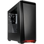 Phanteks Eclipse P400, Midi Tower, temperované sklo, čierno-červená