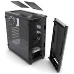 Phanteks Eclipse P400s, Midi Tower, temperované sklo, čierno-biela