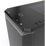 Phanteks Eclipse P400s, Midi Tower, temperované sklo, čierno-biela
