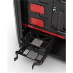 Phanteks Eclipse P400S, Midi Tower, temperované sklo, čierno-červená