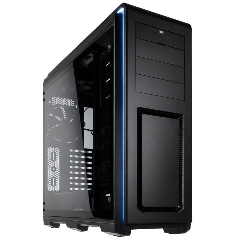 Phanteks Enthoo Luxe, Big Tower, temperované sklo, čierna