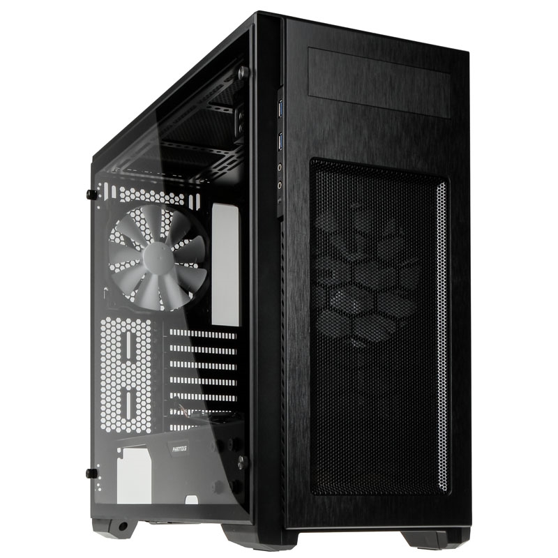 PHANTEKS Enthoo Pro M Midi-Tower - black Acrylic Window