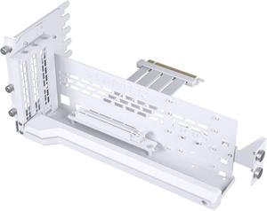Phanteks prémiový vertikálny držiak pre GPU + kábel PCIe 4.0 x 16 Riser, DRGB - 220 mm, biely