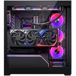 Phanteks prémiový vertikálny držiak pre GPU + kábel PCIe 4.0 x 16 Riser, DRGB - 220 mm, čierny