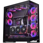 Phanteks prémiový vertikálny držiak pre GPU + kábel PCIe 4.0 x 16 Riser, DRGB - 220 mm, čierny