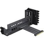 Phanteks prémiový vertikálny držiak pre GPU + kábel PCIe 4.0 x 16 Riser, DRGB - 220 mm, čierny
