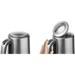 Philco PHWK 1730, rýchlovarná kanvica, 1,7 l, strieborná