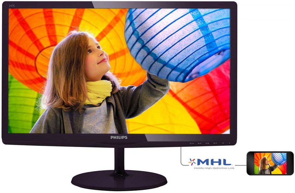 Philips 247E6LDAD/00, 23,6"
