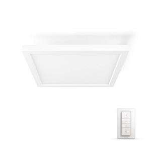 PHILIPS Aurelle Světelný stropní panel, čtverc, Hue White ambiance, 230V, 28W integr.LED, Bílá
